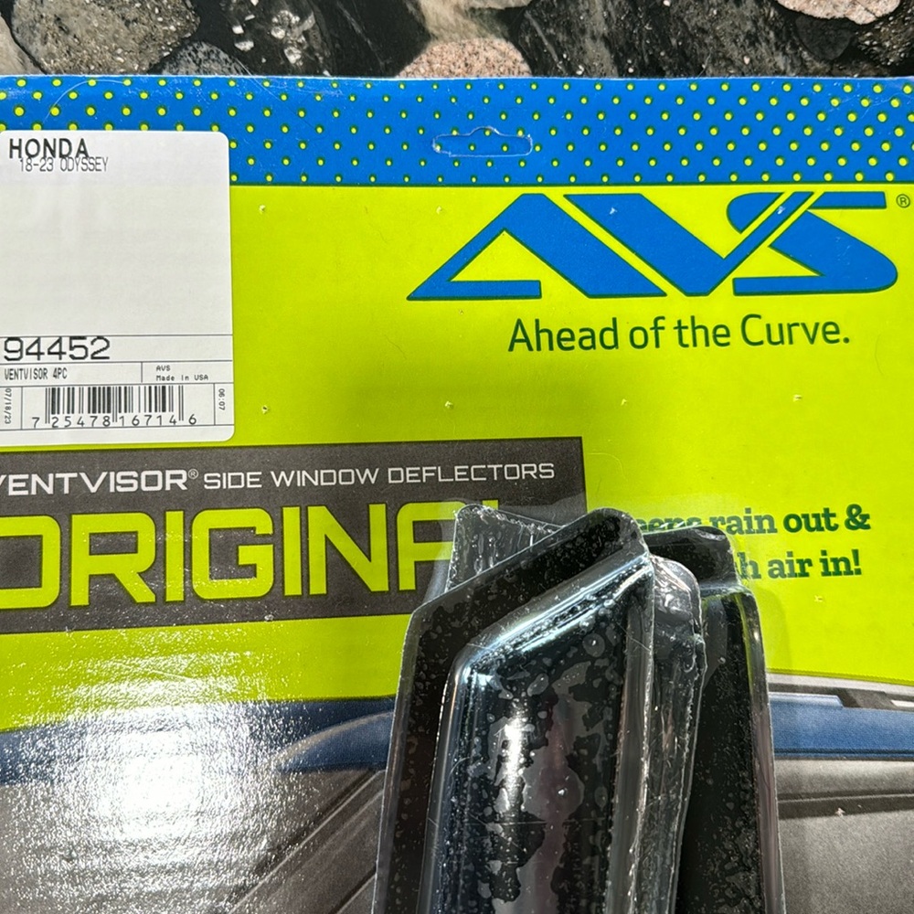 AVIS vent shades. Bought for a 2022 Honda odyssey. Black in color